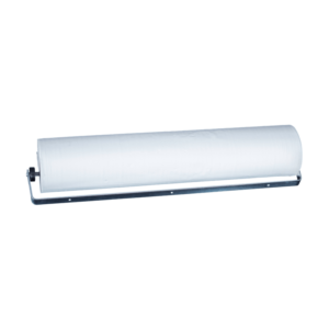 Porte-bobine De Papier Industriel Jofel AD80010 - Accepte Bobines Jusqu'à 500 M, Scie Intégrée, Tube Acier 20 Mm