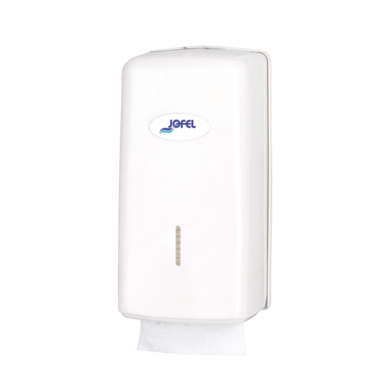 Jofel Distributeur Papier Toilette Azure AH7000 - 400 Feuilles Format Zigzag - Hygiène Et Économie